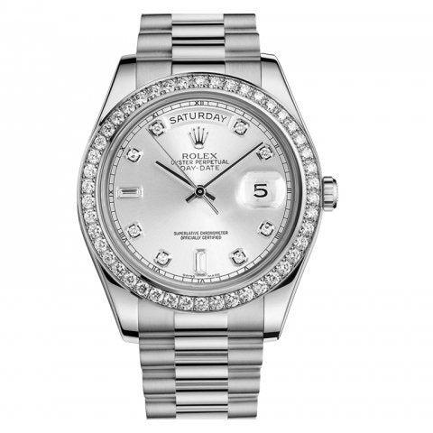 Rolex Day-Date Platinum 118346 Mens 36MM
