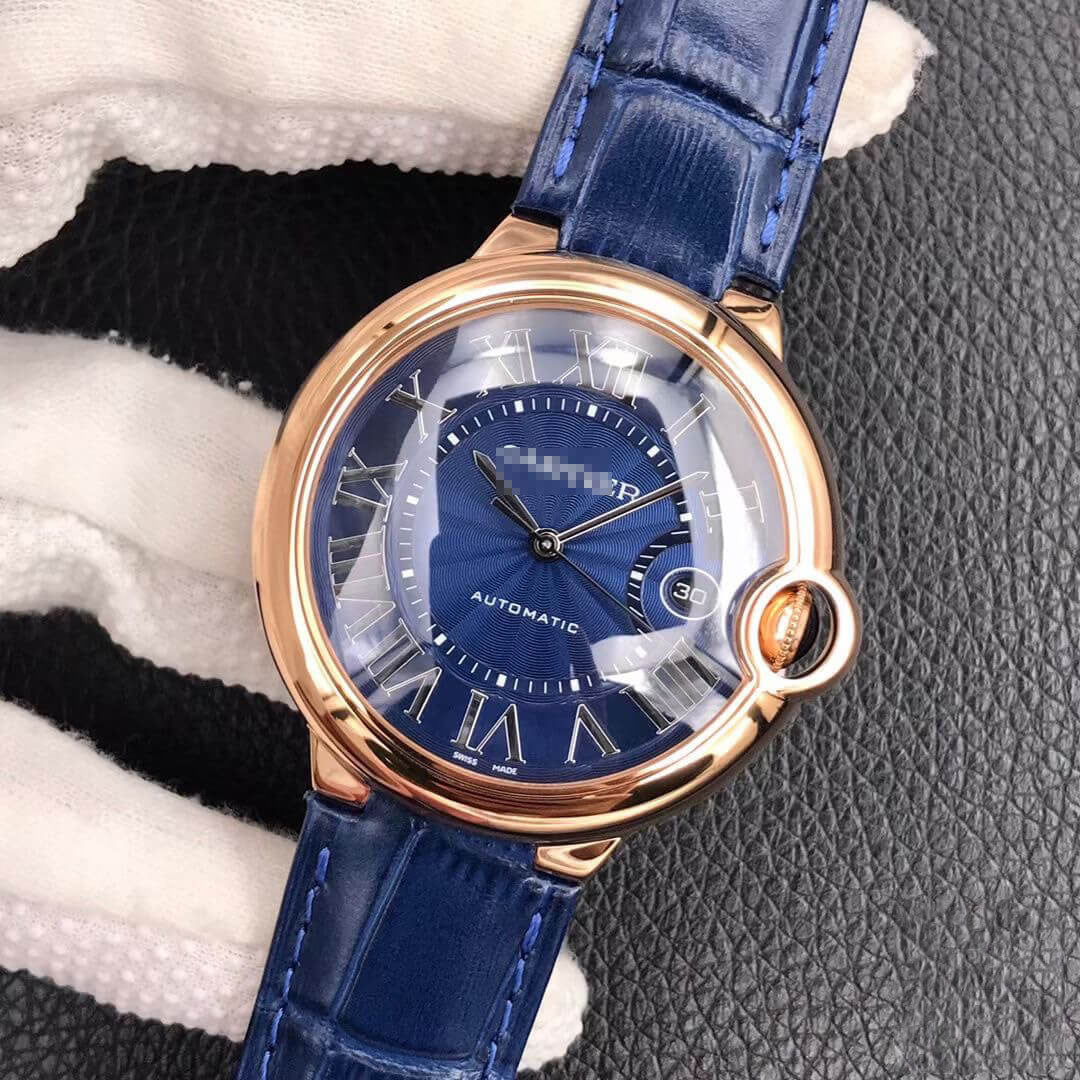 BALLON BLEU DE 42MM WGBB0036 V6 FACTORY BLUE STRAP