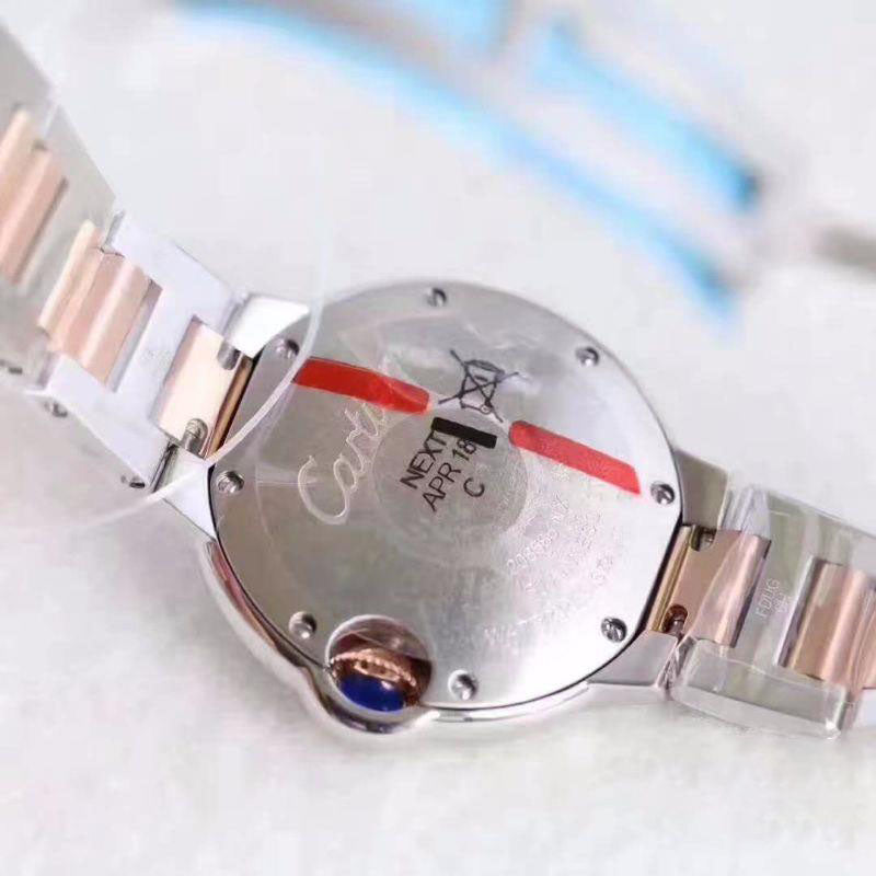 BALLON BLEU DE LADIES W6920033 36MM V6 FACTORY WHITE TEXTURED DIAL