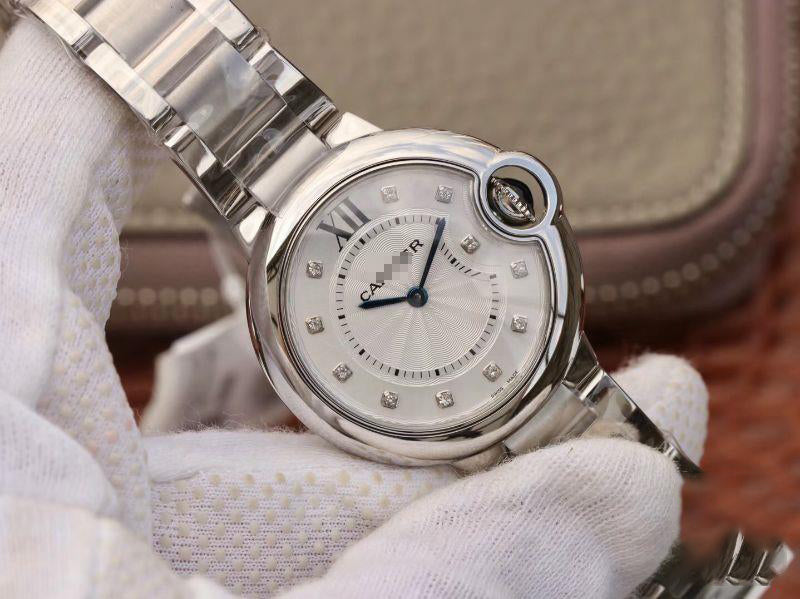 BALLON BLEU DE 33MM V6 FACTORY WHITE DIAL