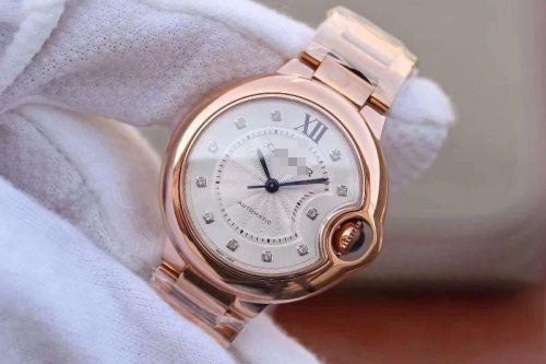 BALLON BLEU DE LADIES 33 WE902062 V9 FACTORY WHITE TEXTURED DIAL