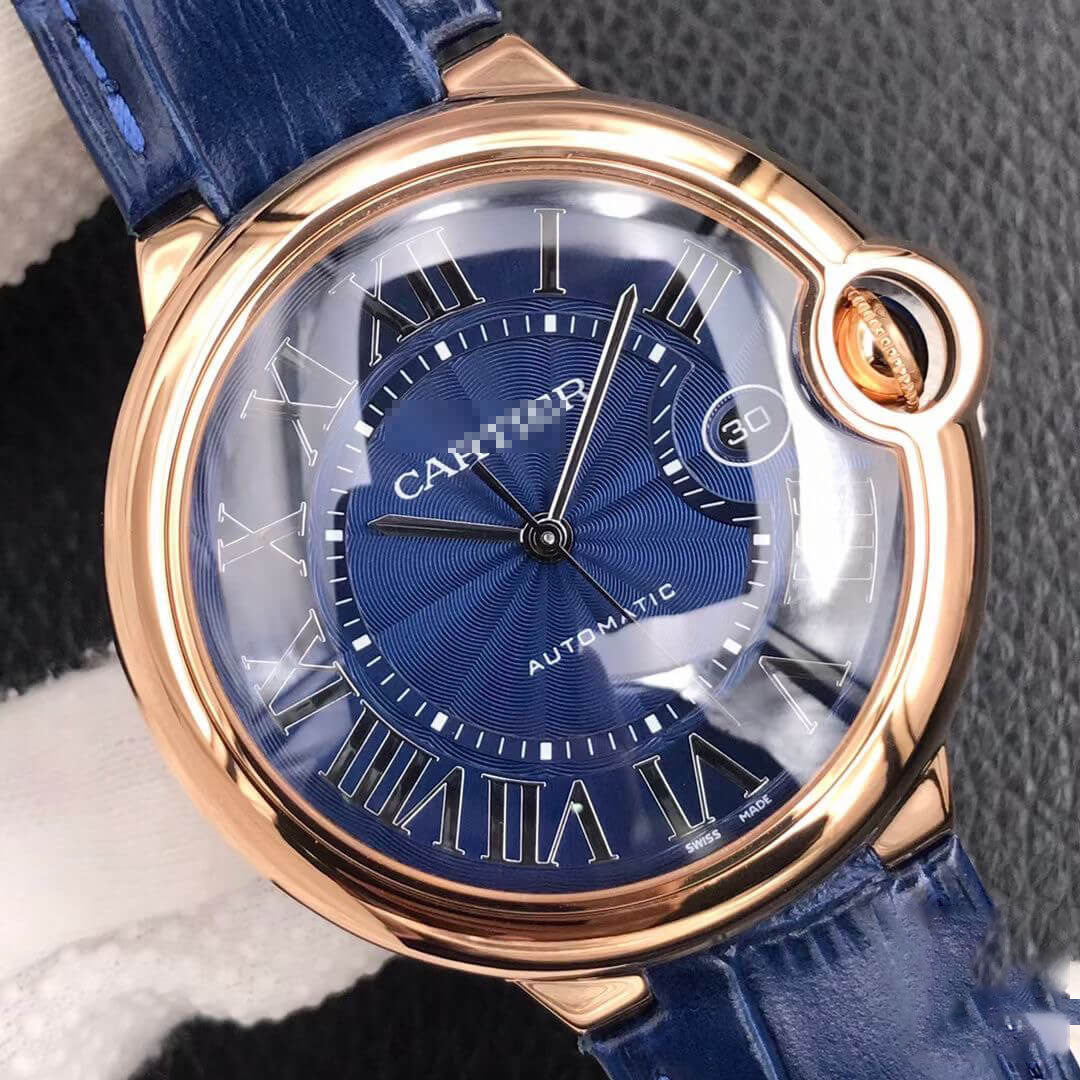BALLON BLEU DE 42MM WGBB0036 V6 FACTORY BLUE STRAP