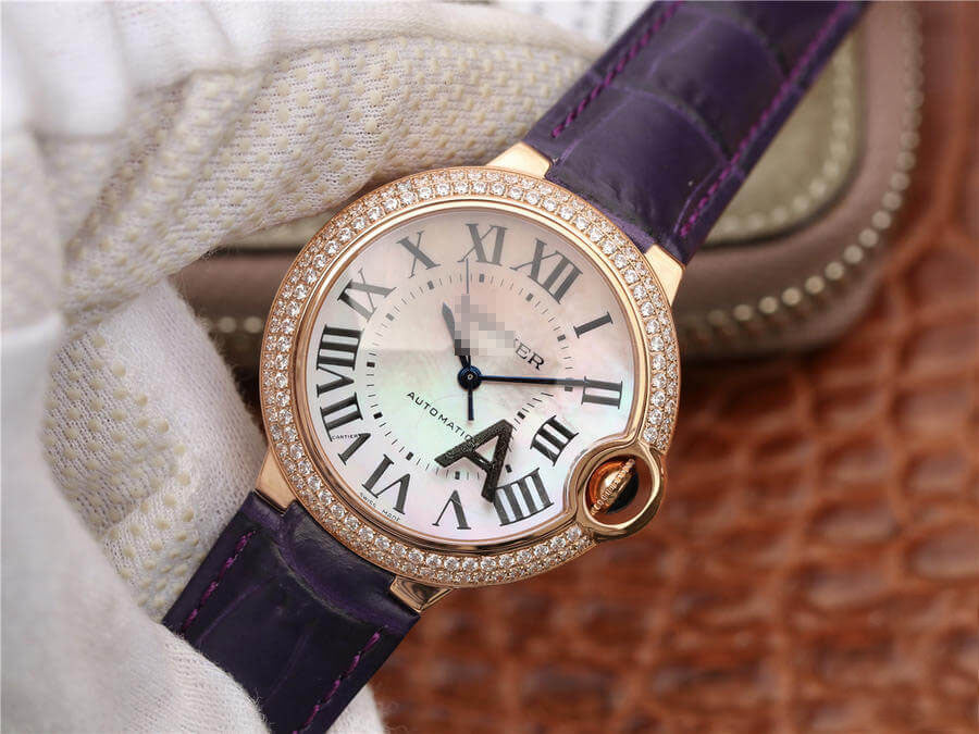 BALLON BLEU DE WE902066 V6 FACTORY DIAMOND-SET BEZEL