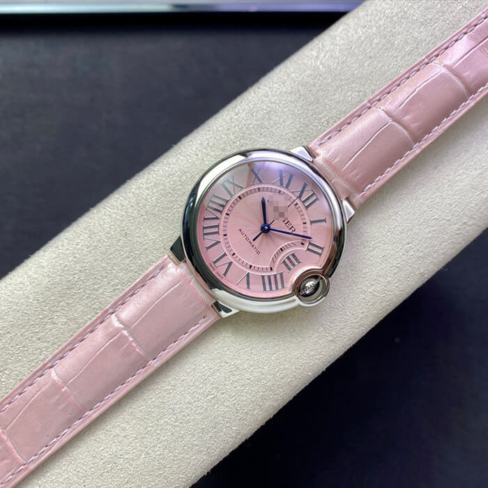 BALLON BLEU DE 36MM WSBB0007 3K FACTORY PINK DIAL