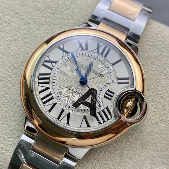 BALLON BLEU DE W2BB0023 33MM V6 FACTORY SILVER STRAP