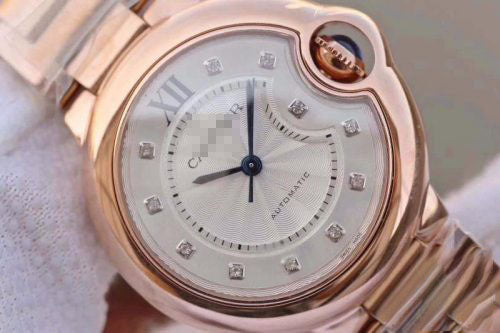 BALLON BLEU DE LADIES 33 WE902062 V9 FACTORY WHITE TEXTURED DIAL