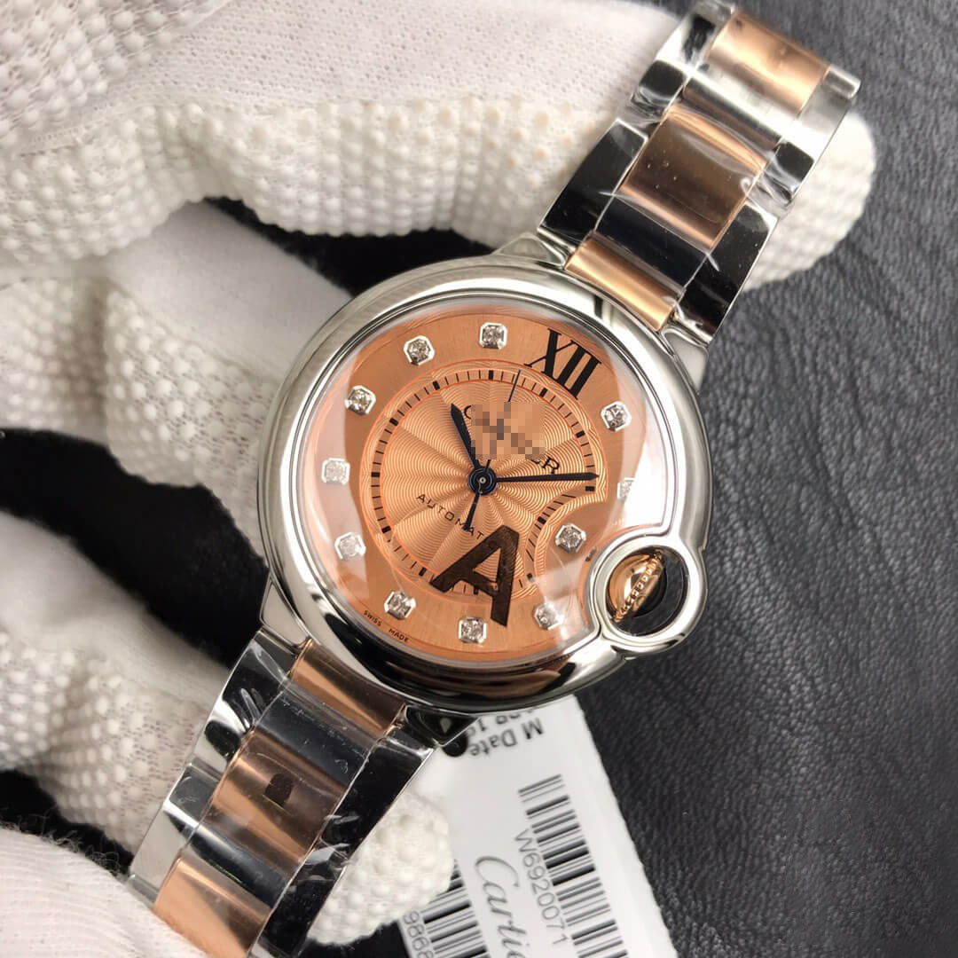 BALLON BLEU DE 33MM V6 FACTORY STAINLESS STEEL BEZEL