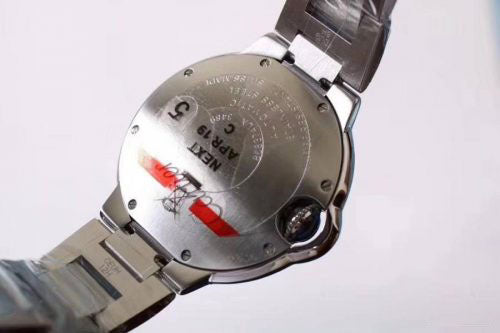 BALLON BLEU DE WE9020 33MM V6 FACTORY WHITE DIAL