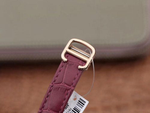 CLE DE AUTOMATIC 35MM WJCL0032 18K ROSE GOLD SILVER-GRAY DIAL