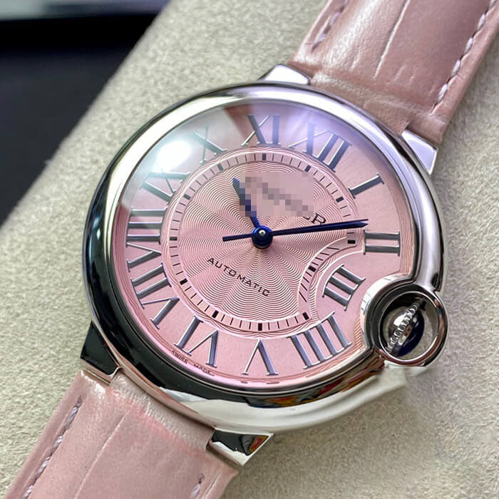 BALLON BLEU DE 36MM WSBB0007 3K FACTORY PINK DIAL