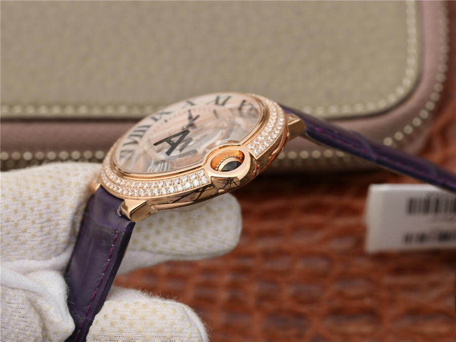 BALLON BLEU DE WE902066 V6 FACTORY DIAMOND-SET BEZEL