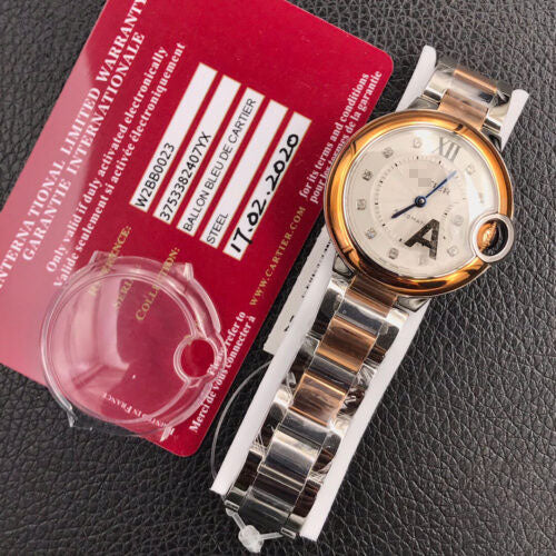 BALLON BLEU DE 28MM V6 FACTORY STAINLESS STEEL BEZEL