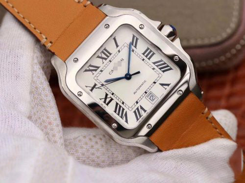 SANTOS DE LARGE 2018 WSSA0009 KOR FACTORY WHITE DIAL
