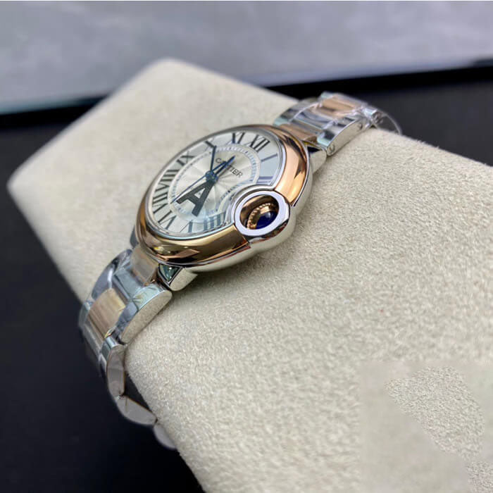 BALLON BLEU DE W2BB0023 33MM V6 FACTORY SILVER STRAP