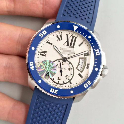CALIBRE DE DIVER 42MM WSCA0011 JF FACTORY WHITE DIAL