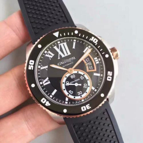 CALIBRE DE DIVER W7100056 42MM JF FACTORY BLACK DIAL