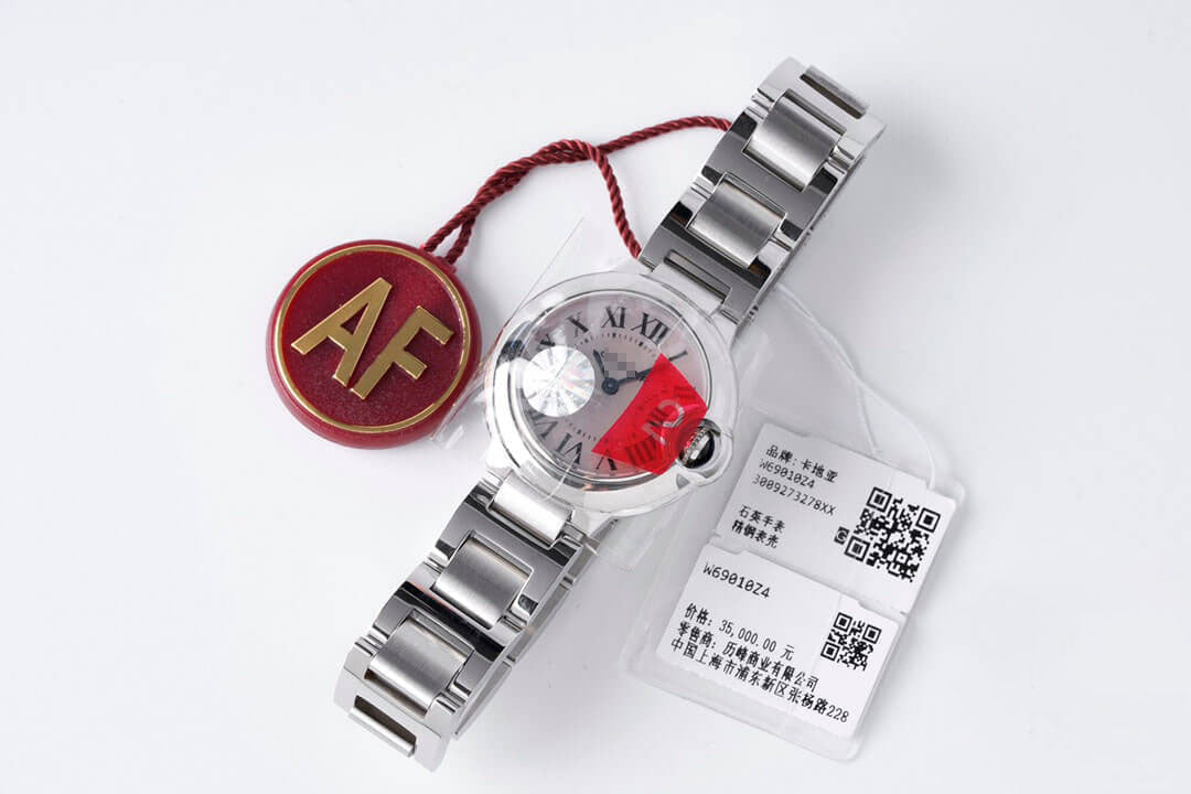 BALLON BLEU DE 28MM AF FACTORY STAINLESS STEEL STRAP