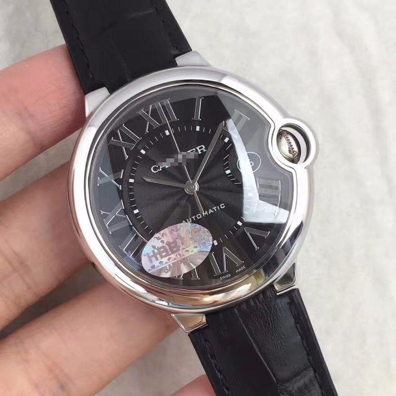 BALLON BLEU DE 42MM WSBB0003 V6 FACTORY BLACK DIAL
