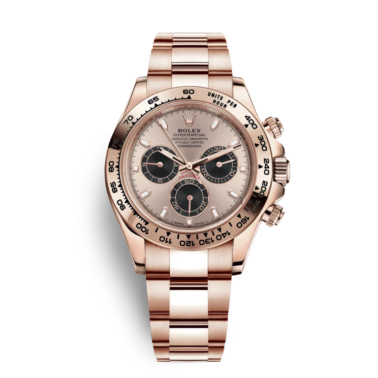 Rolex Daytona Rose Gold Pink Dial 116505-0016 Mens 40mm