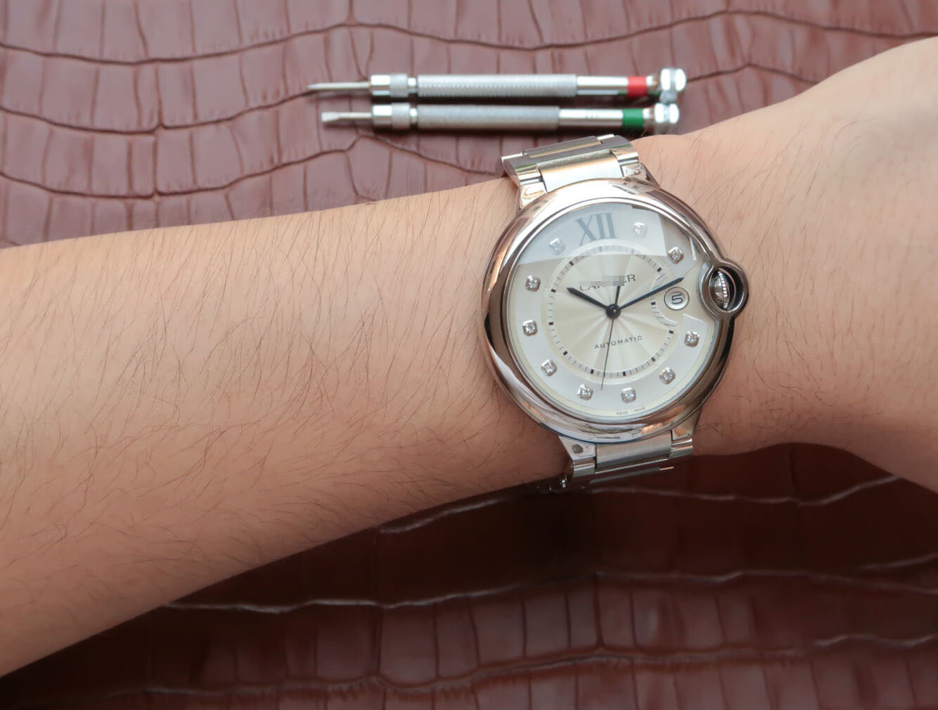 BALLON BLEU DE WE902075 JF FACTORY DIAMOND-SET DIAL