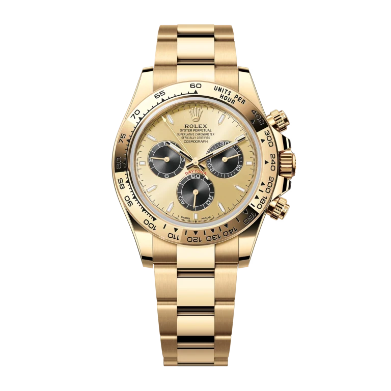 Rolex Daytona Yellow Gold Champagne Dial 126508-0006 Mens 40mm