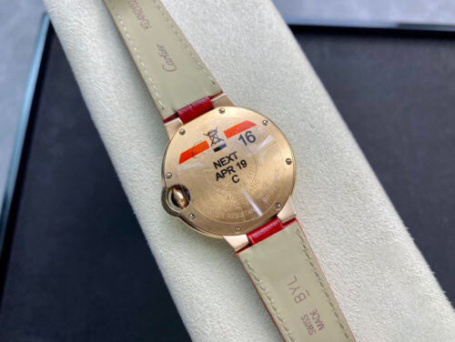 BALLON BLEU DE 33MM WJBB0033 3K FACTORY LEATHER STRAP
