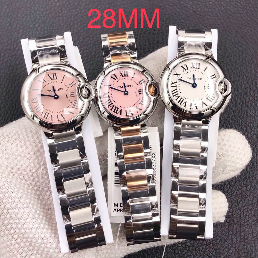BALLON BLEU DE 28MM V6 FACTORY STAINLESS STEEL STRAP