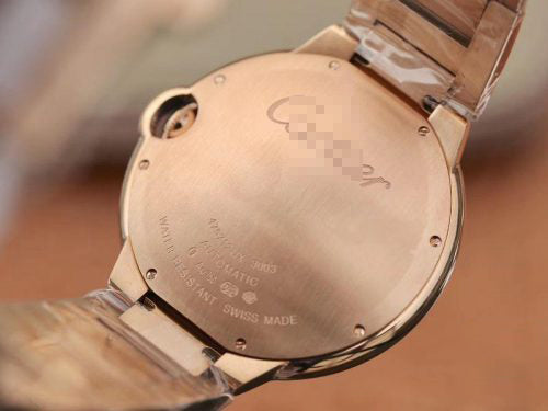 BALLON BLEU DE W69006Z2 42MM TW FACTORY ROSE GOLD DIAMONDS DIAL