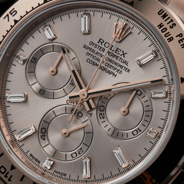 Rolex Daytona Rose Gold Pink Dial 116505-0017 Mens 40mm