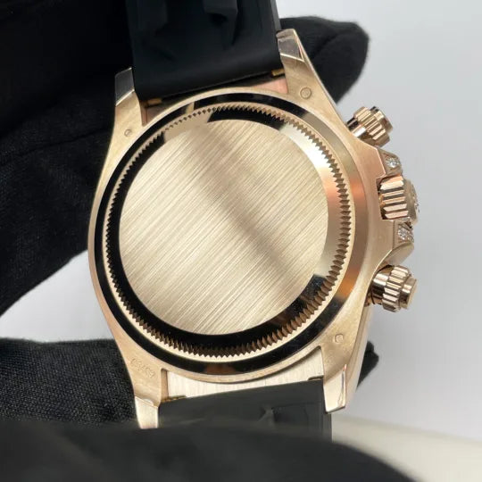 Rolex Daytona Rose Gold Diamond Pink Dial 126535TBR-0002 Mens 40mm