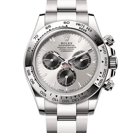 Rolex Daytona White Gold Silver Dial 126509-0003 Mens 40mm