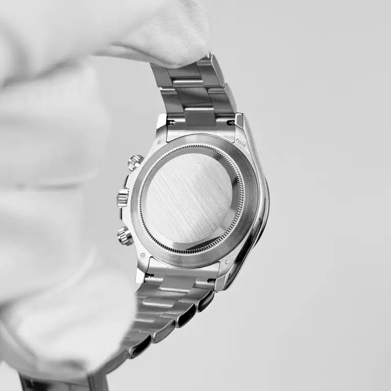 Rolex Daytona Platinum Baguette Ice Blue Dial 116506-0002 Mens 40mm