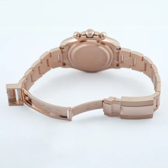 Rolex Daytona Rose Gold Black Dial 126505-0001 Mens 40mm