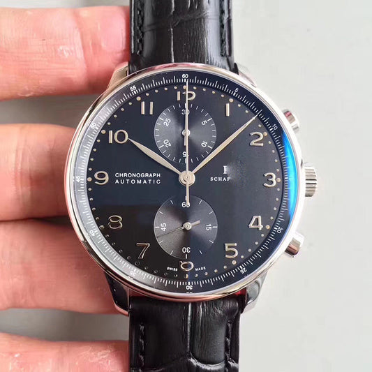 PORTUGIESER CHRONOGRAPH IW371447 ZF FACTORY BLACK DIAL