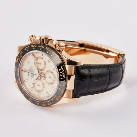 Rolex Daytona Rose Gold White Dial 116515LN-0014 Mens 40mm