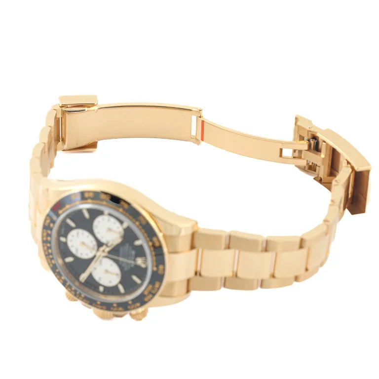 Rolex Daytona 100th Anniversary "Le Mans" Yellow Gold Black Dial 126528LN-0001 Mens 40mm