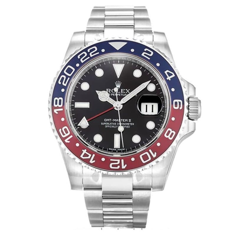 Rolex GMT Master Black 16700 (Pepsi) Mens 40MM