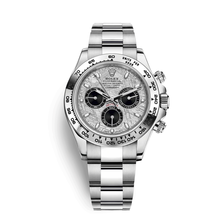 Rolex Daytona White Gold Meteorite Dial 116509-0073 Mens 40mm