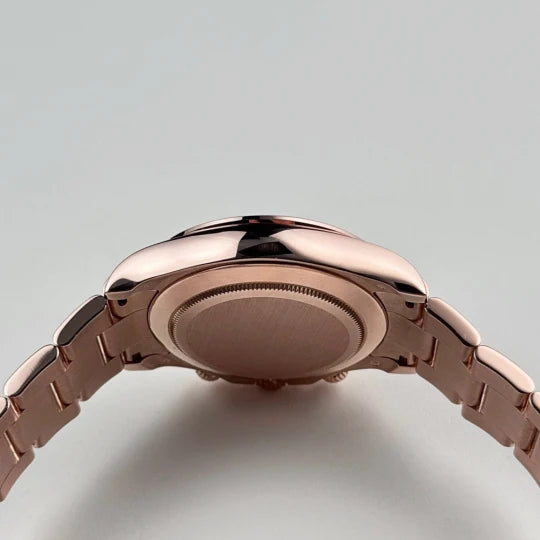 Rolex Daytona Rose Gold Baguette Pink Dial 116505-0012 Mens 40mm