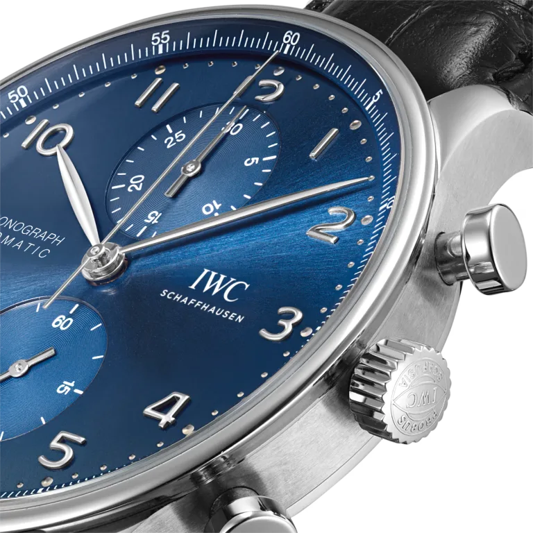 Portugieser IW371606 Chronograph Steel Blue Dial 41mm