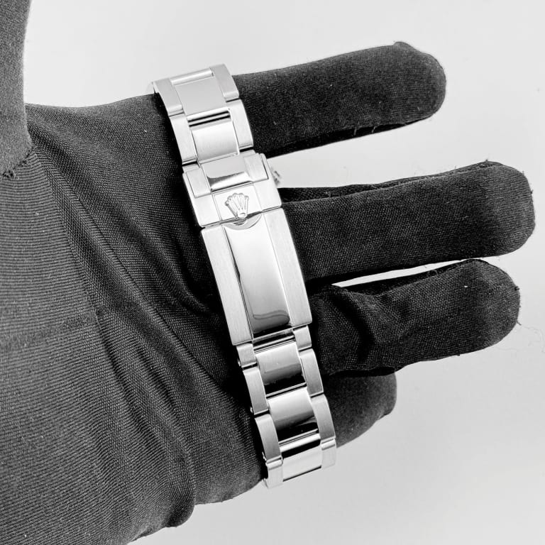 Rolex Daytona White Gold Pave Dial 116509 Pave Sapphire Mens 40mm