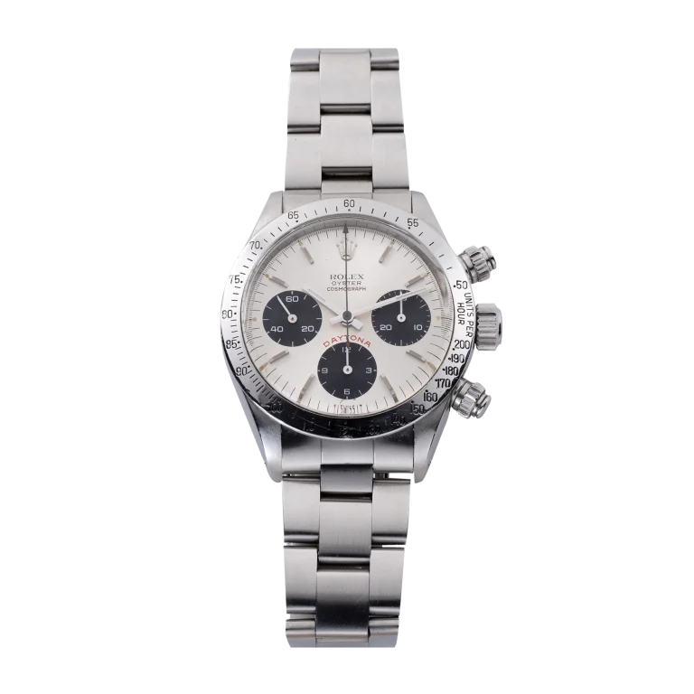 Rolex Daytona  "Big Red" Steel White Dial 6265 W 37mm