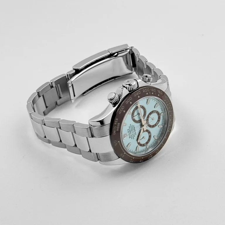 Rolex Daytona Platinum Ice Blue Dial 116506-0001 Mens 40mm