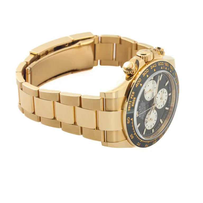 Rolex Daytona 100th Anniversary "Le Mans" Yellow Gold Black Dial 126528LN-0001 Mens 40mm