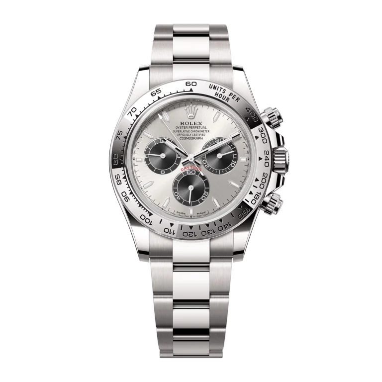 Rolex Daytona White Gold Silver Dial 126509-0003 Mens 40mm