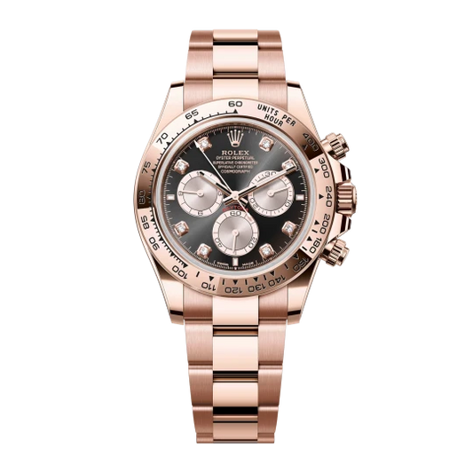 Rolex Daytona Rose Gold Black Dial 126505-0003 Mens 40mm