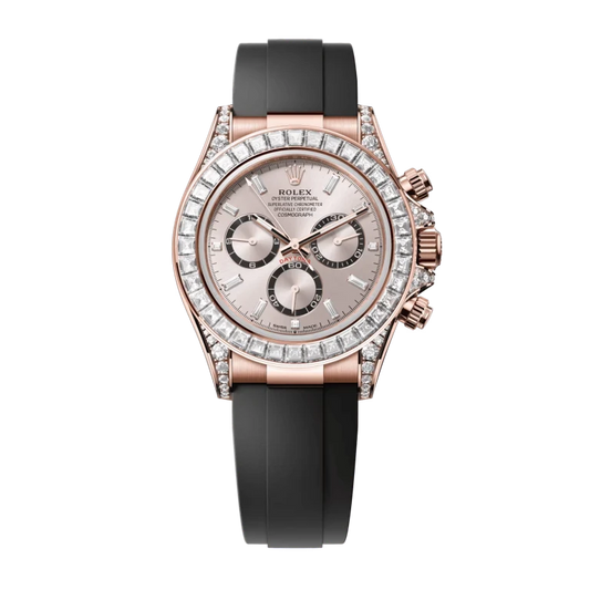 Rolex Daytona Rose Gold Diamond Pink Dial 126535TBR-0002 Mens 40mm