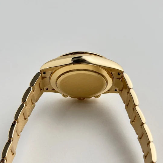 Rolex Daytona Yellow Gold Blue Dial 116508 Blue Arabic 40mm