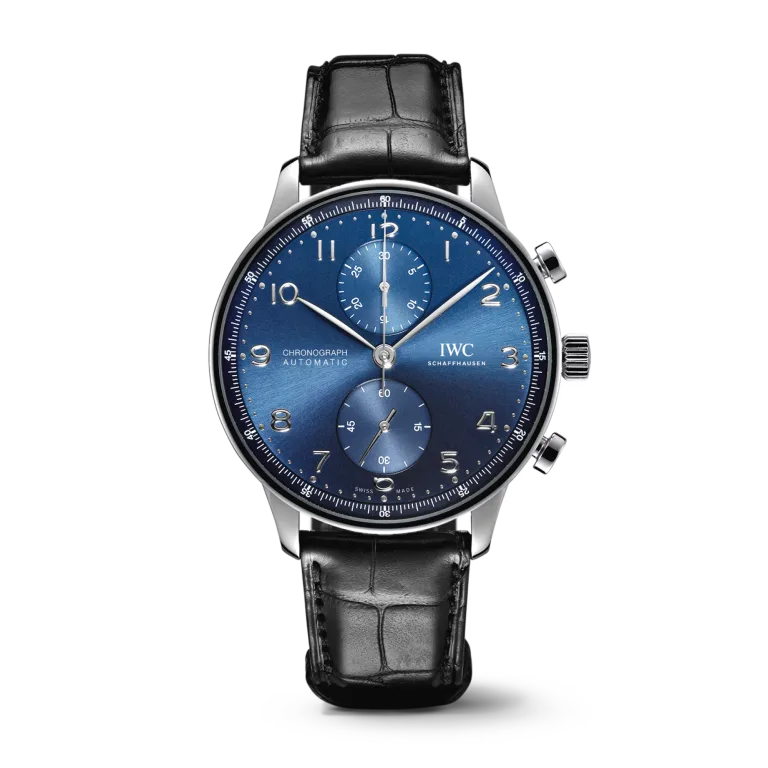 Portugieser IW371606 Chronograph Steel Blue Dial 41mm
