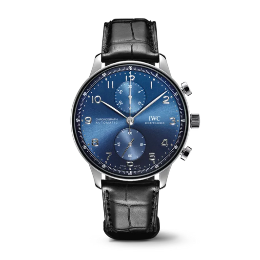 Portugieser IW371606 Chronograph Steel Blue Dial 41mm